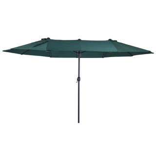 Outsunny Sombrilla de Terraza Exterior Verde