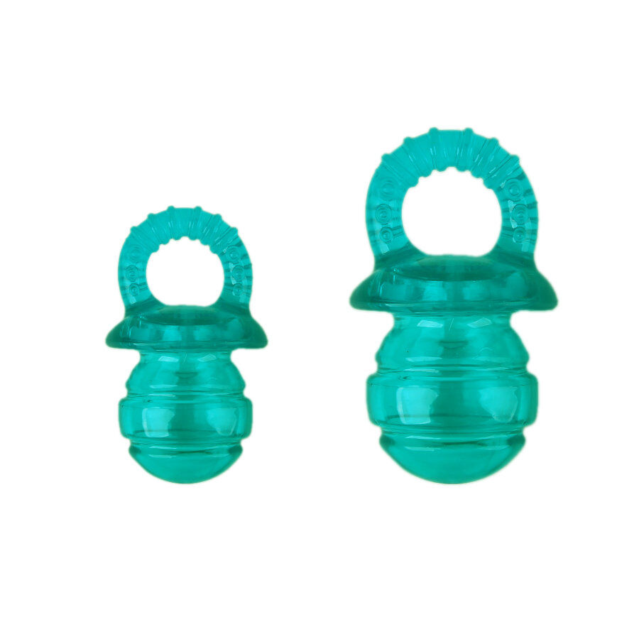 Tootoy! Chew Puppyfier Azul Mordedor blando con sonido para cachorros thumbnail