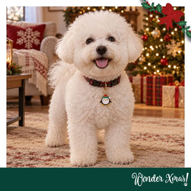 Wonder Christmas Colgante Collar Ping&uuml;ino para perros