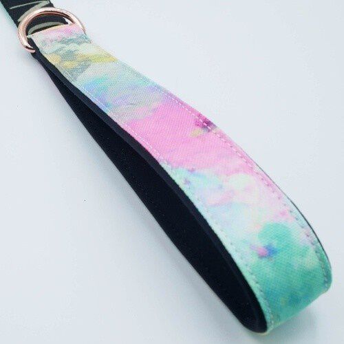 Baona correa yamuna de nylon reciclado multicolor para perros, , large Imagen numero 4