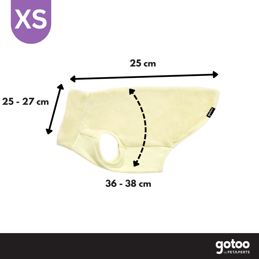 Gotoo Jersey Polar Amarillo para perros, , large Imagen numero 4