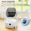 COSTWAY Arenero Gatos Autolimpiable, Dise&ntilde;o Abierto, Apertura de 39 x 39 cm, Arenero Autom&aacute;tico para Gatos con Control por APP, Sin Olores, Sensores de Seguridad, Silencioso, Caja de Arena Autolimpiable, , large indicador imagen numero 2
