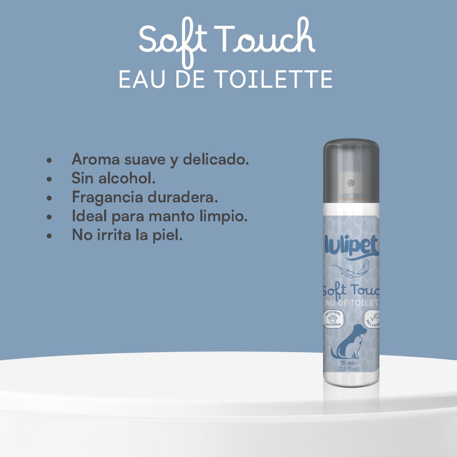 Soft Touch - Colonia olor talco fresco 75ml, , large Imagen numero 5