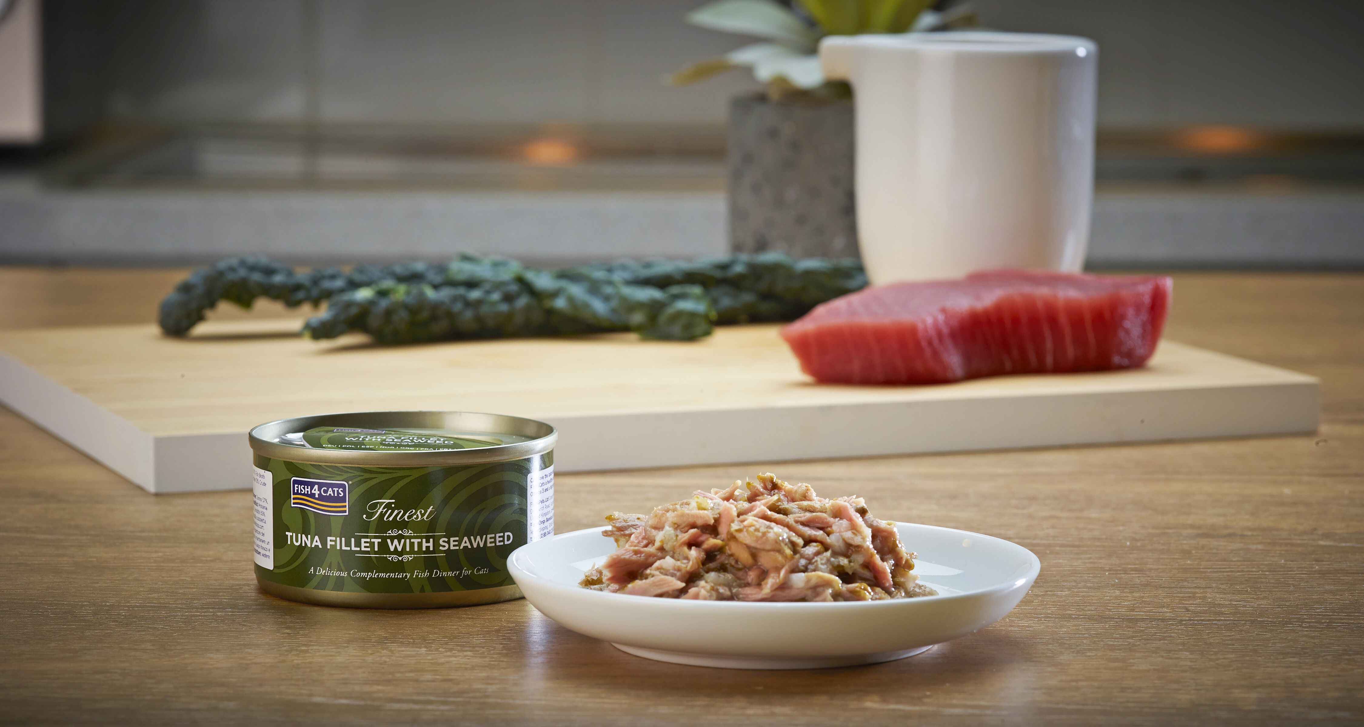 Fish4Cats Lata Filete Atún con Algas para gatos thumbnail