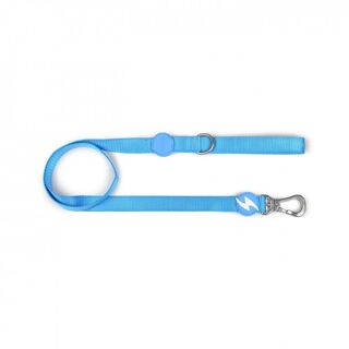Correa de nylon para perro color Azul Claro