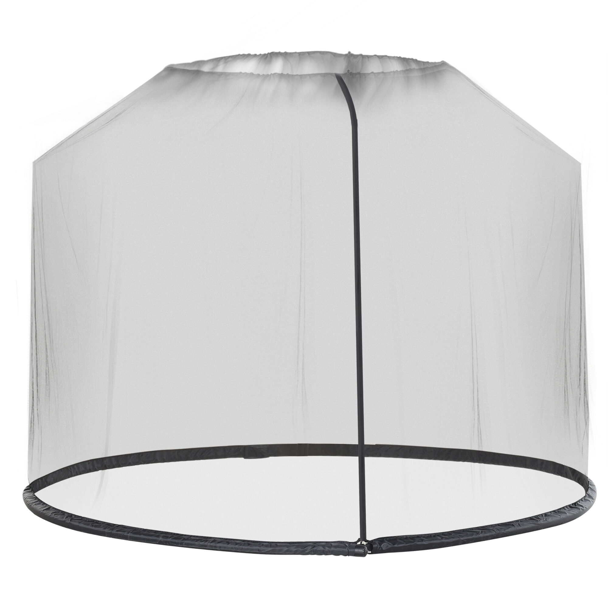 Outsunny Mosquitera para Sombrilla Negro, , large Imagen numero 1
