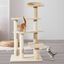 Árbol rascador PawHut para gatos color Beige, , large indicador imagen numero 2