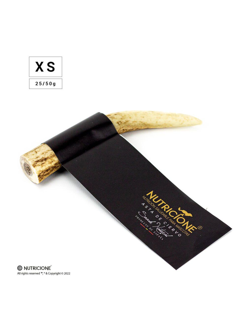 NUTRICIONE SNACK NATURAL ASTA DE CIERVO M, , large Imagen numero 6