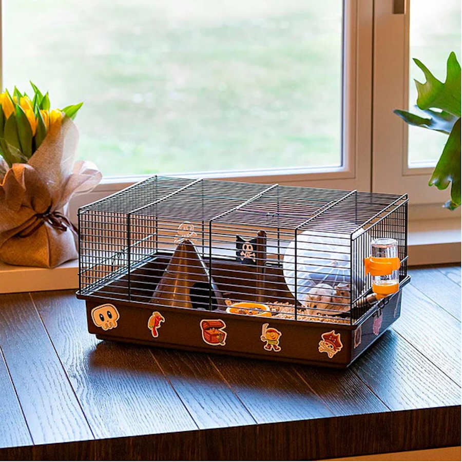 Ferplast Criceti 9 Piratas Negra Jaula para roedores thumbnail