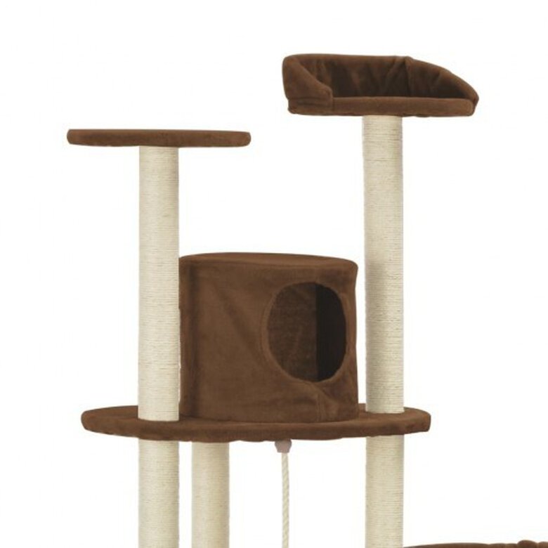 Rascador de sisal para gatos color Marrón, , large image number null
