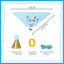 Nobleza - Set de Cumpleaños para Mascotas, Triángulo de Pañuelo de Cumpleaños para Perros,Sombrero Pañuelo Banner de Cumpleaños para Perros, para La Decoración de La Fiesta de Cumpleaños de Mascotas, , large indicador imagen numero 4