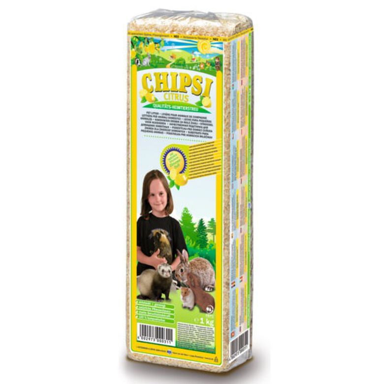 Chipsi Citrus Viruta Aromatizada para para conejos y roedores
