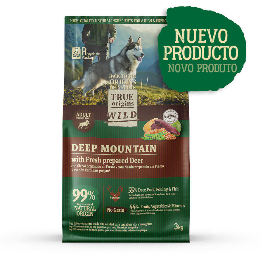 True Origins Wild Deep Mountain Ciervo Pienso para perros, , large Imagen numero 2