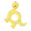 ZOLUX juguete dinosaurio con sonido amarillo para cachorros, , large indicador imagen numero 1