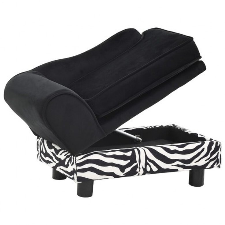 Sofá de estilo diván para perros color Negro, , large image number null