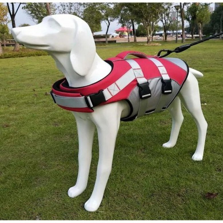 Kol outdoor chaleco salvavidas premium rojo para perros, , large image number null