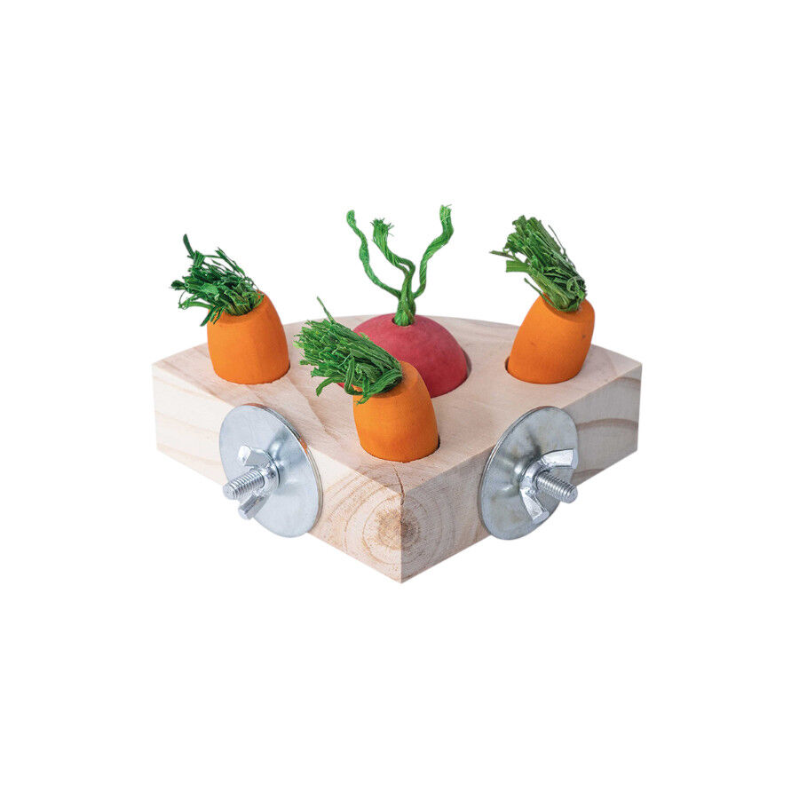 Quapas Rompecabezas Triangular Snacks Juguete para roedores, , large Imagen numero 2