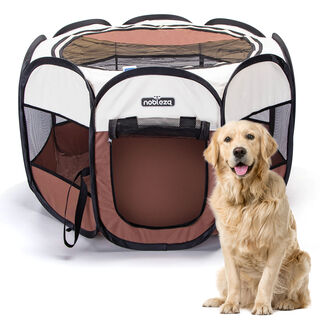 Nobleza Parque Plegable Portátil  para perros