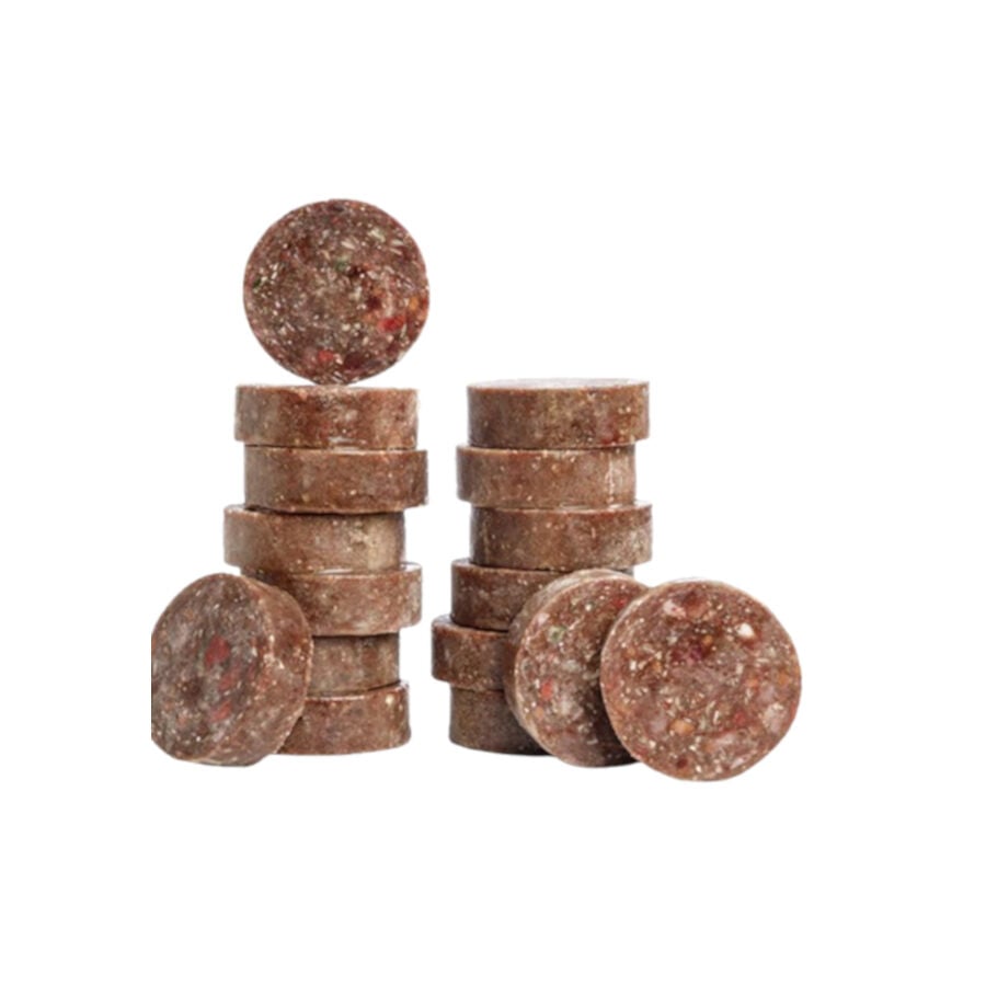 Puro Menú Barf Lluvia de Miaus Pavo y Atún comida congelada para gatos