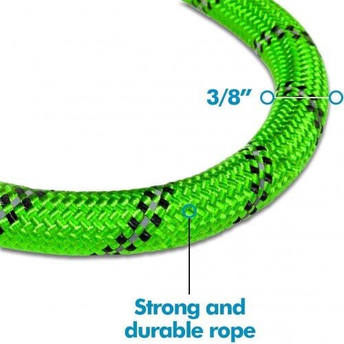 Edipets correa de adiestramiento con mango acolchado verde para perros, , large Imagen numero 2