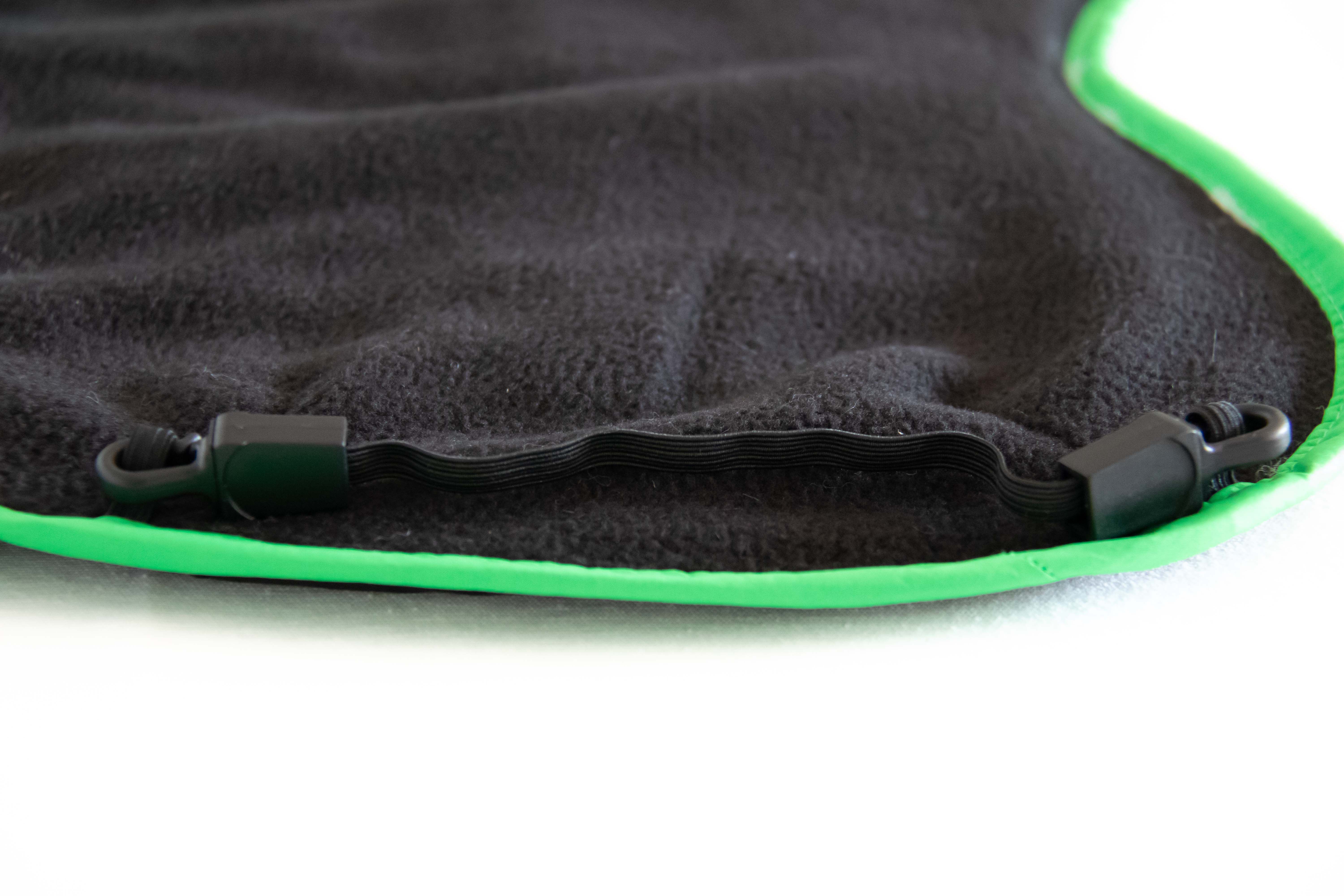 Benetton Abrigo Verde Talla 32cm, , large Imagen numero 4