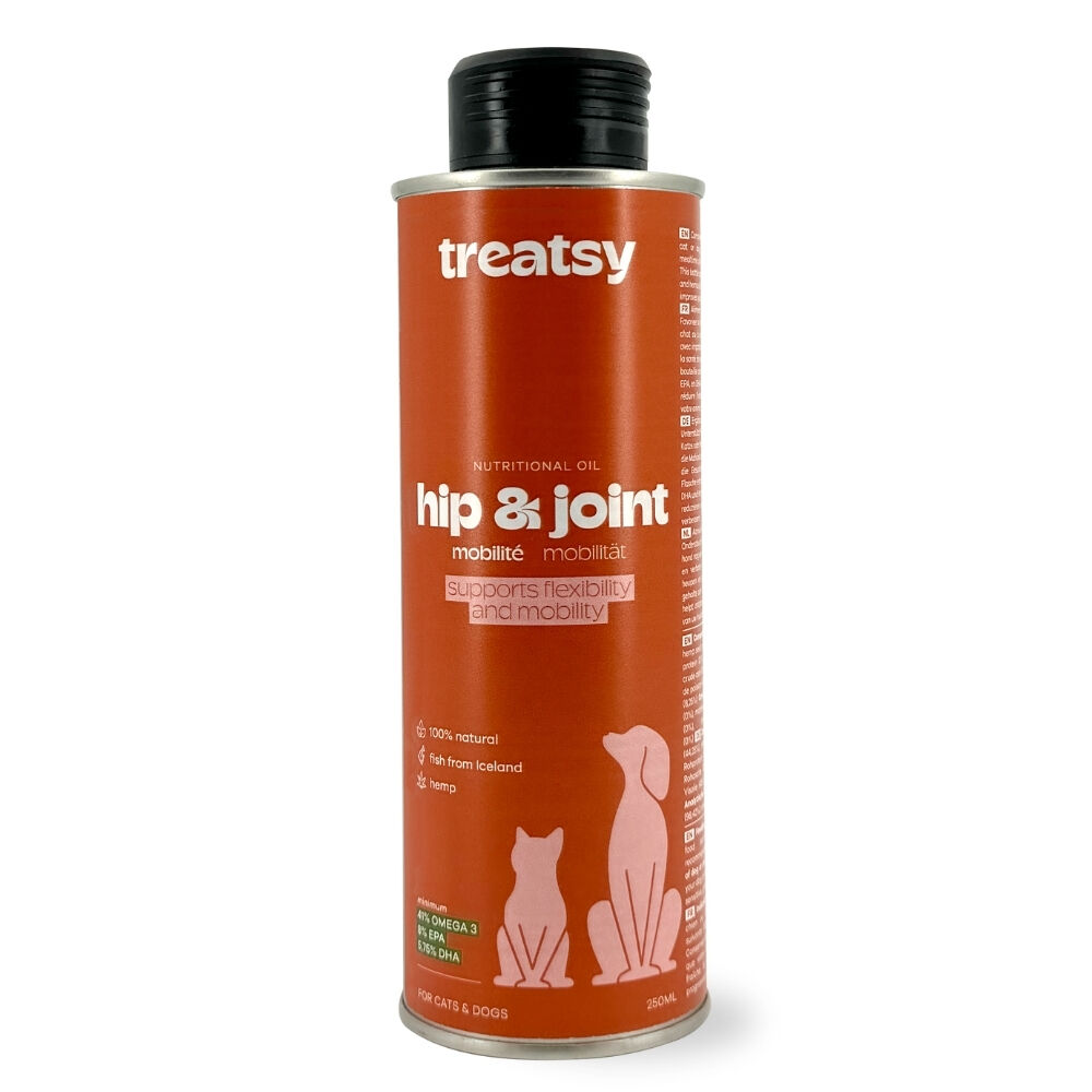 Treatsy Aceite Natural de Pescado Omega-3 &ndash; Movilidad para Perros y Gatos, , large Imagen numero 1