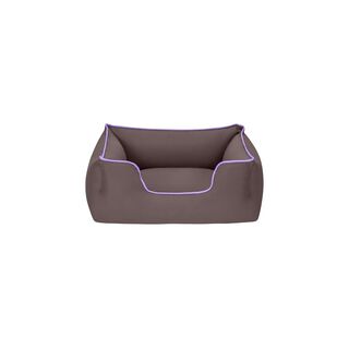 Wuapu cama rectangular marrón para perros 
