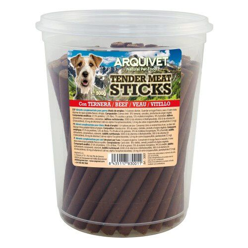 Snacks Tender Meat Sticks para perros sabor Ternera, , large Imagen numero 1