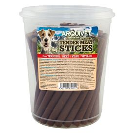 Snacks Tender Meat Sticks para perros sabor Ternera