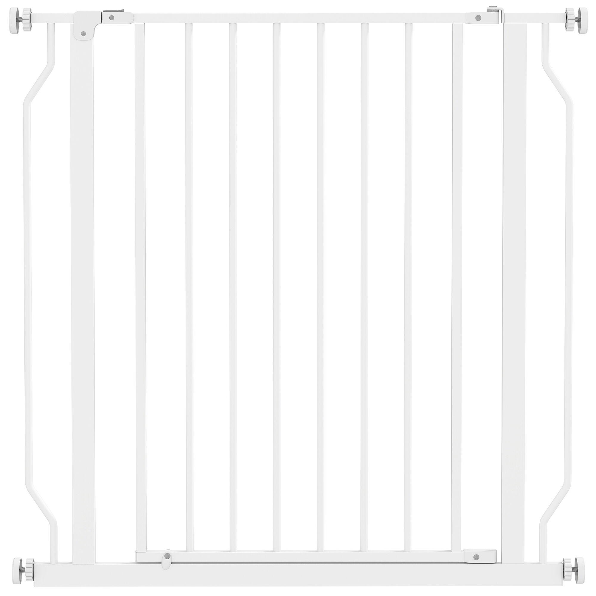 PawHut Barrera de Seguridad Blanco, , large Imagen numero 1