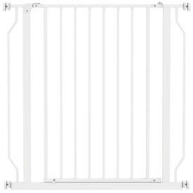 PawHut Barrera de Seguridad Blanco