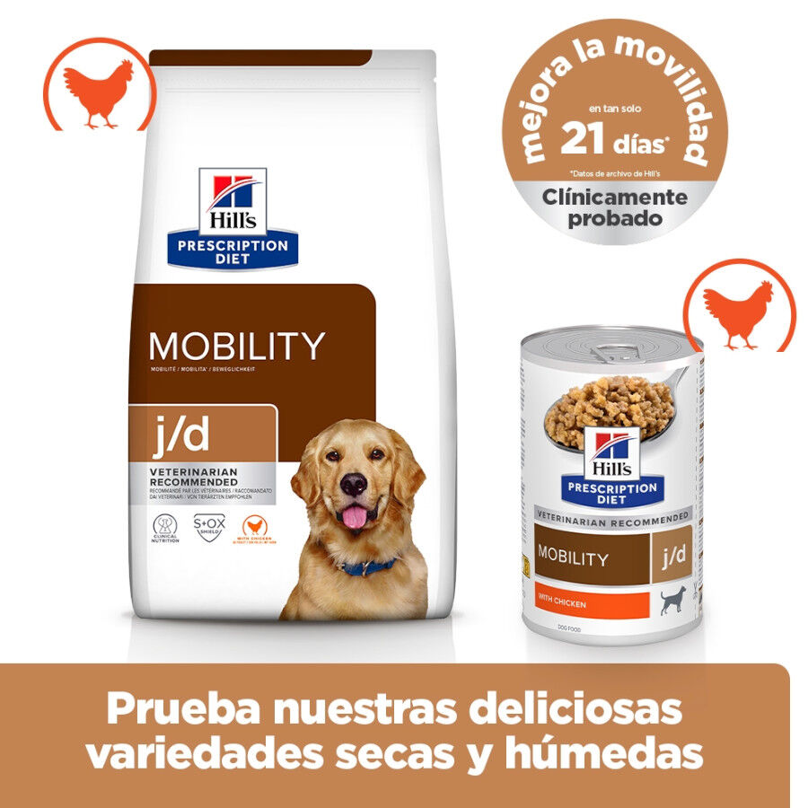 12 kg Hill's Prescription Diet Mobility Pollo pienso para perros, , large Imagen numero 9