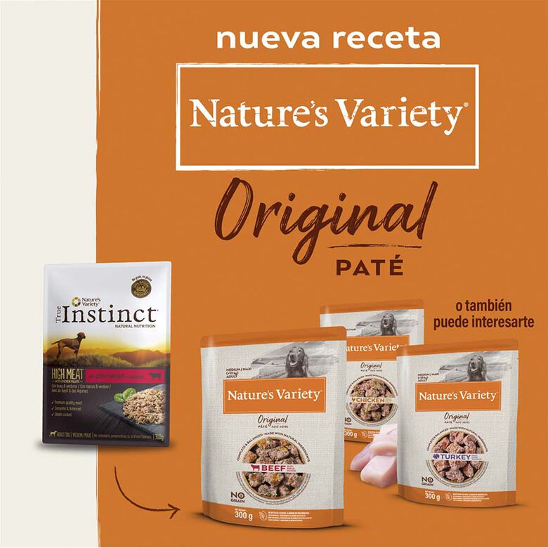 Nature&#039;s Variety Original Medium/Maxi Adult Variety pollo sobre para perros thumbnail