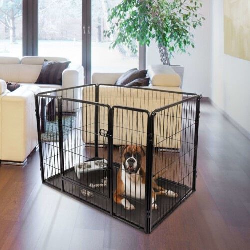 Jaula para perros color Negro, , large Imagen numero 2
