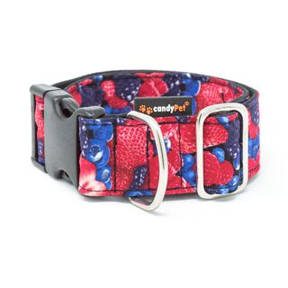 CandyPet Collar Click Modelo Frutos del bosque para Perros