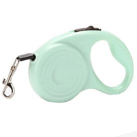 Correa extensible para perro color Verde