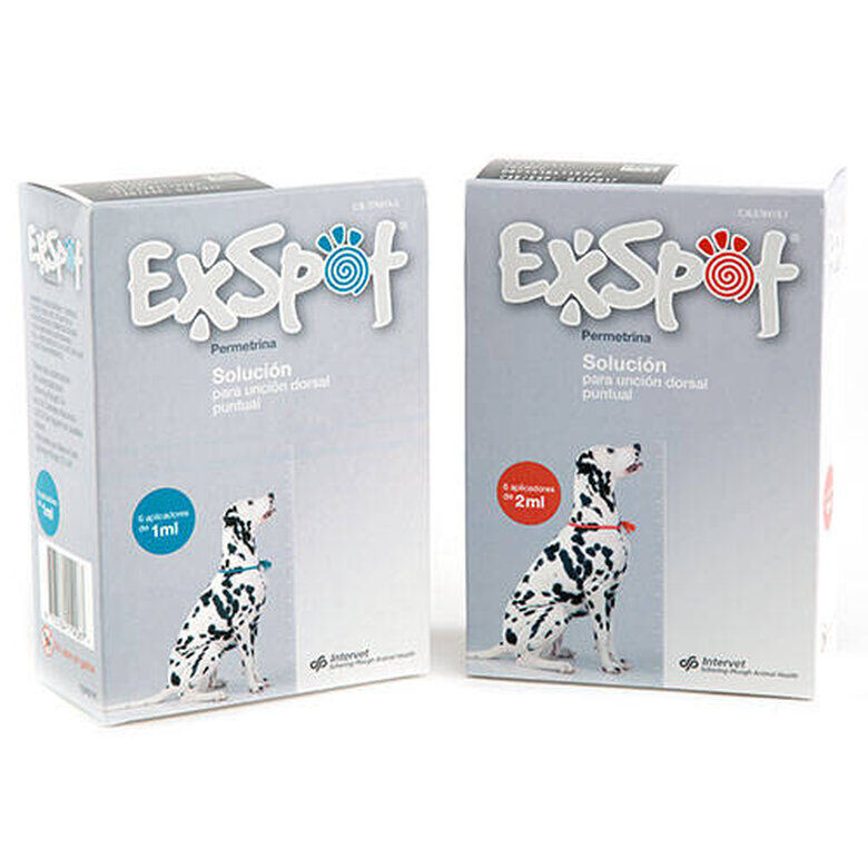 Exspot Pipetas Antiparasitarias para perros Imagen numero 1