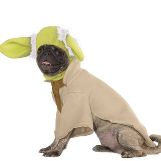 Rubie's Disfraz Yoda para perros carnaval