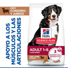 Hill's Science Plan Adult Large Breed pienso cordero y arroz para perros de razas grandes