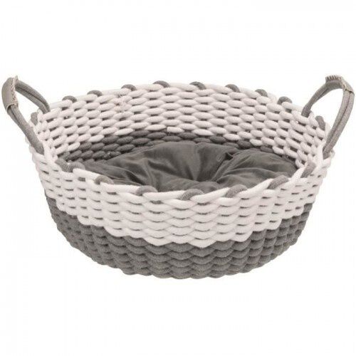 Trixie Nabou Cesta Gris-Blanco para perros, , large Imagen numero 1