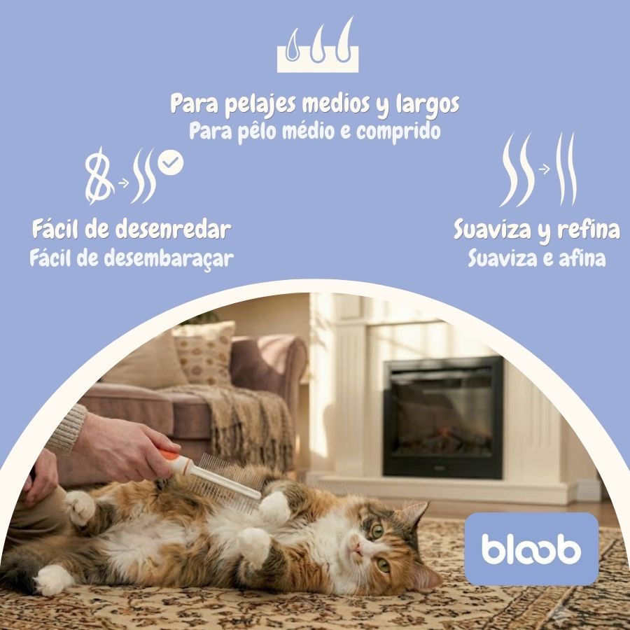 Bloob Peine Doble Cara para gatos, , large Imagen numero 3