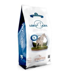 Lobo azul pienso starter sabor salmón para cachorros