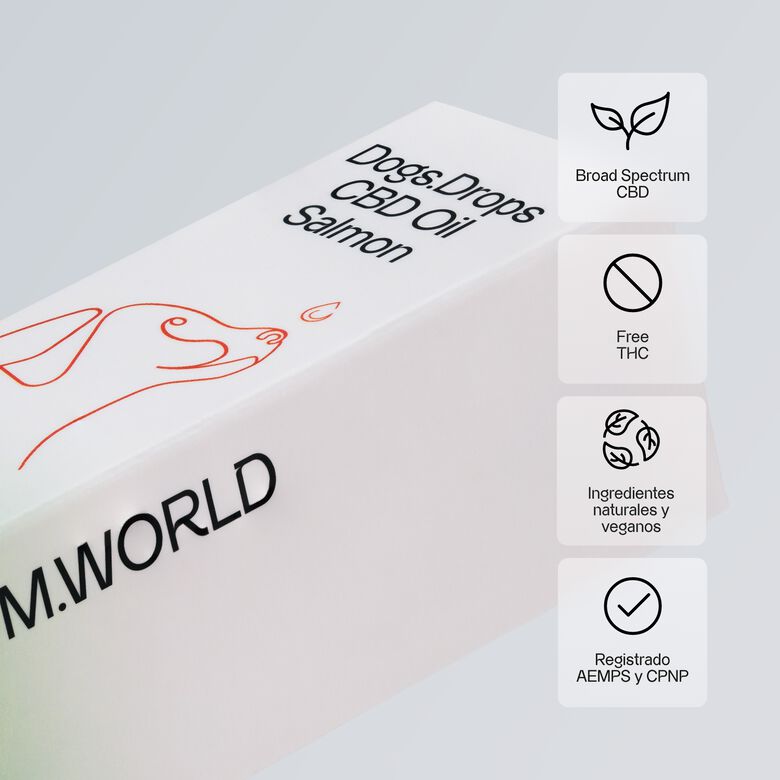 Votum World Aceite de CBD Salmón 6% 600mg para perros thumbnail