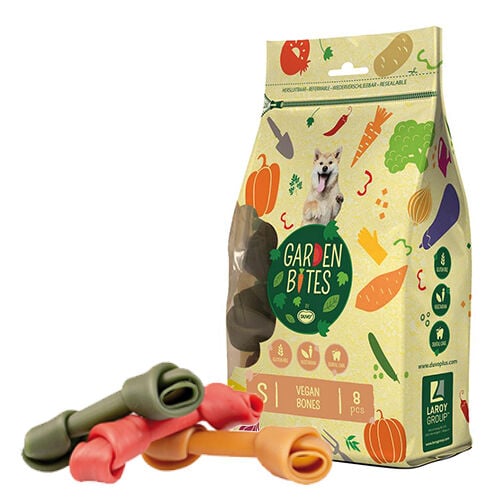 DUVO GARDEN BITES VEGGIE VEGAN BONES (BLISTER T-S 11 CM 340 GR ( 8 UNI )), , large Imagen numero 2