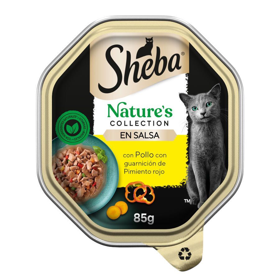Sheba Nature Collection Pollo en Salsa tarrina para gatos thumbnail