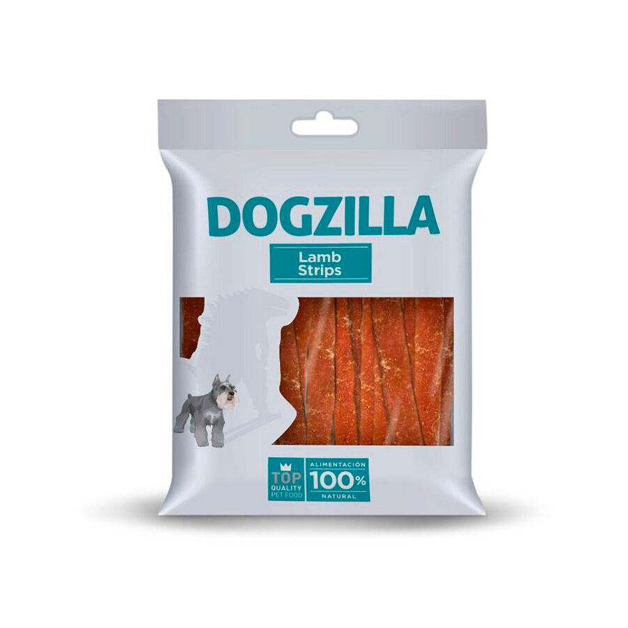 Dogzilla Tiras de Cordero snack para perros