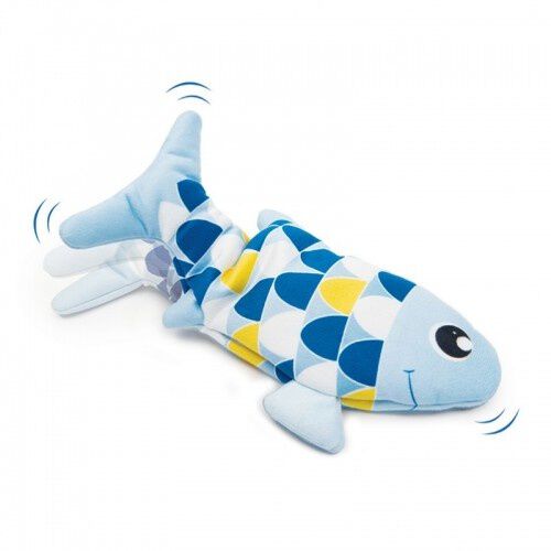 Juguete interactivo en forma de pez Groovy Fish para gatos color Azul, , large Imagen numero 1