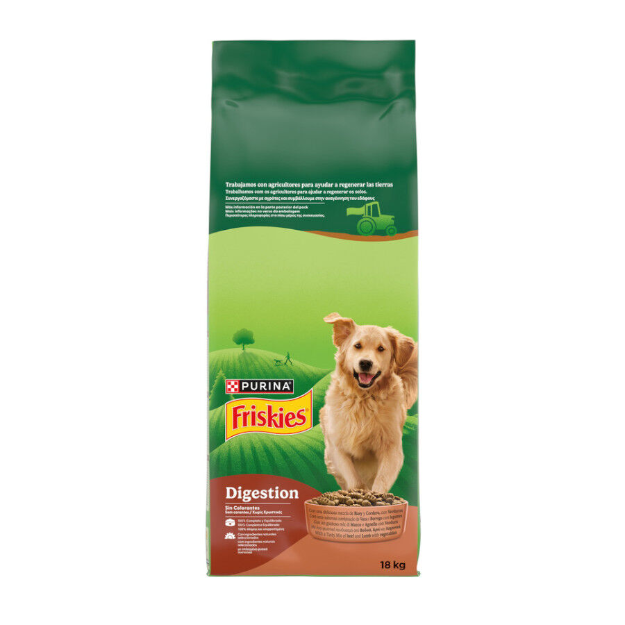 18 kg Friskies Digestion Cordero y Achicoria pienso para perros , , large Imagen numero 1