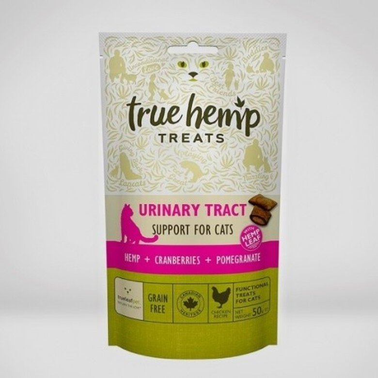 True leaf pet snack cáñamo tracto urinario sabor pollo para gato, , large image number null