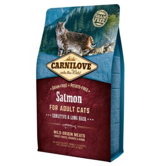 Carnilove Salmon Sensitive pienso digestivo gatos image number null